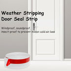Silicone Weather Stripping, 3 inch (W) x 20 Ft (L) Door Draft Stopper, Windows Seal Strip for Gaps of Door and Windows, Garage Door Under Bottom, Sealing Tape Shower Doors Sweep, White - Image 4