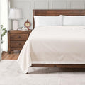 Creswick Woollen Mills 100% Australian Merino Wool Blanket – Soft Warm and Natural with Satin Binding, Breathable Luxury Bedding for All Seasons, (Natural, Throw) by Unknown