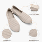 Puxowe Women's Ballet Flats, Slip On Walking Shoes for Women - Image 4
