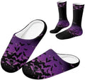 Christmas Slippers for Women Washable House Shoes with Cute Socks by Unknown