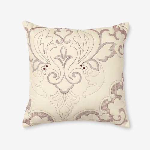 BrylaneHome Amelia Square Pillow by BrylaneHome