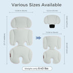Momcozy Universal Stroller Cooling Pad, Detachable 2-Piece Cushion - Image 5