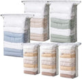TAILI Cube Vacuum Storage Bags, 6 Pack Combo (3 Jumbo +3 Medium) by TAILI