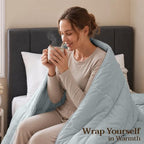 Utopia Bedding Twin Comforter, Duvet Insert, Light Grey, 64 x 88 Inches - Image 5
