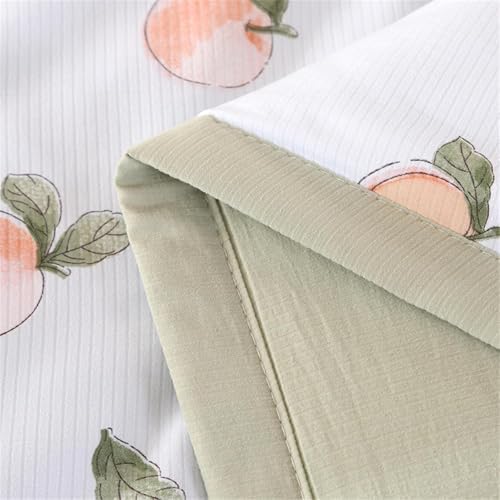 Coverless Duvet Single Double King Size, Reversible Summer Quilted Duvet Cosy and Lightweight Quilt Breathable Bedspreads Quilted Throw for Beds,Green 2,200 * 230cm - Image 7