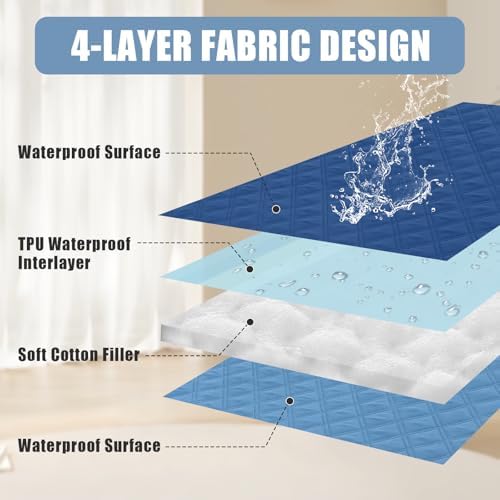 Smiry Waterproof Reversible Dog Bed Cover Pet Blanket - Image 3