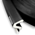 LSGCQ Kerf Weather Stripping for Door Seal Strip, 60 Ft, Black by LSGCQ