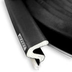 LSGCQ Kerf Weather Stripping for Door Seal Strip, 60 Ft, Black by LSGCQ