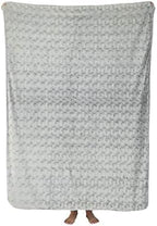 Regal Comfort Faux Fur Sherpa Throw Blanket - 50" x 70" Soft & Plush, Warm & Fuzzy Oversized Twin Velvet Fleece Blanket for All Seasons in Rainfall - Image 3