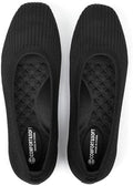 Frank Mully Women's Flats Square Toe Flats Comfortable Slip on Washable Ballet Flats Shoes for Women Dressy Work by FRANKMULLY