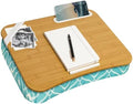 LAPGEAR Designer Lap Desk – Aqua Trellis, Fits 15.6” Laptops by LapGear
