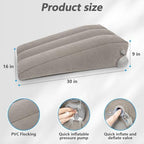 Inflatable Leg Elevation Pillow for After Surgery Swelling Single Leg - Image 3