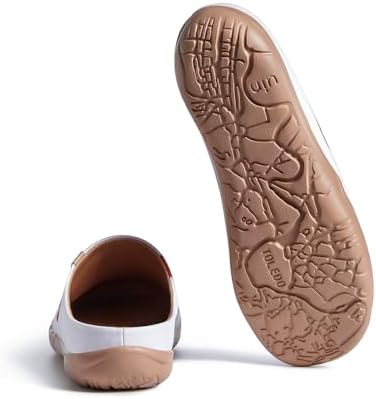 UIN Slipper Woman Travel Art Painted Shoes Wide Toe Casual Home Slip On Mules Malaga - Image 3