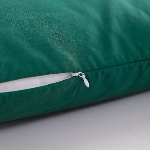 NTBAY Toddler Pillows with Pillowcases Set, 4 Piece 13 x 18, Dark Green - Image 6