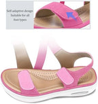 mysoft Women's Comfortable Walking Sandals Platform Wedge Ankle Strap - Image 6
