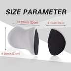 Cozy Car Headrest Pillow, Car Neck Pillow for Driving with Adjustable Strap - Image 2