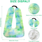 Travel Pillow, Travel Pillow for Kids, Sleeper Hold Pillow Travel, Removable U-Shaped Pillow for Adults and Children to Support Head and Body in The Back Seat of Long Car Trips (DCGreen) - Image 7