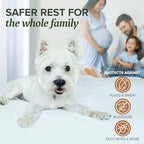 Beckham Hotel Collection Mattress Protector — Hotel-Grade Cotton Blend, Silent Waterproof Protection, Low-Profile Design that Preserves Mattress Feel, Twin - Image 7