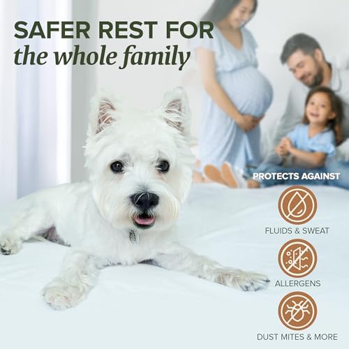 Beckham Hotel Collection Mattress Protector — Hotel-Grade Cotton Blend, Silent Waterproof Protection that Preserves Mattress Feel, King - Image 7