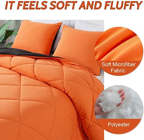 Decroom Lightweight 2 Pieces Comforter Set Twin Quilted Duvet Insert - Image 3