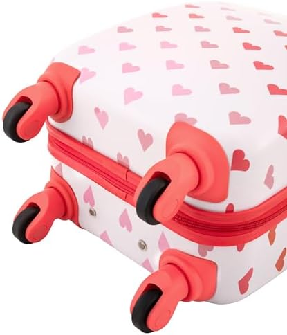Travelers Club 5 Piece Kids' Luggage Set, Hearts - Image 4