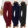 3 Pack Women's Comfy Lounge Pants Wide Leg Yoga Pants by Sweetyweee