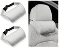 Copenrain Car Headrest, Memory Foam Car Headrest Pillow ( White 2Pcs ) by KasbradsG