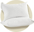 CoolShields Waterproof Pillow Protector, King Pillow Cases, 4 Pack by CooShields
