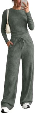 RUMIA Lounge Sets for Women Fall Outfits Sweater Cozy 2 Piece(S-2XL) by RUMIA-YourEverydayLuxury