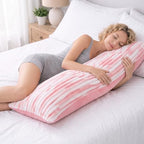 Bedorm 20 x 54 Body Pillow Cover Fluffy Faux Fur Body Pillow Case 1 Pcs, Zipper Closure - Image 5