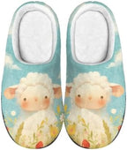 Spa Slippers Home Slippers, Anti-Slip Comfort Lightweight Slippers Closed Toe Casual Shoes House Slippers for Bedroom Home by Hechitok