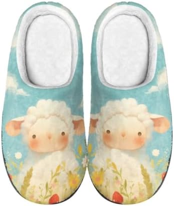 Spa Slippers Home Slippers, Anti-Slip Comfort Lightweight Slippers Closed Toe Casual Shoes House Slippers for Bedroom Home by Hechitok
