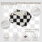 Sleepwish Throw Blanket, Black White Lightweight, Twin - Image 6