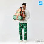 BRIEF INSANITY Snoopy Unisex Lounge Pajama Pants - Loose-Fit, Ultra-Soft, Holiday Wear - Image 3