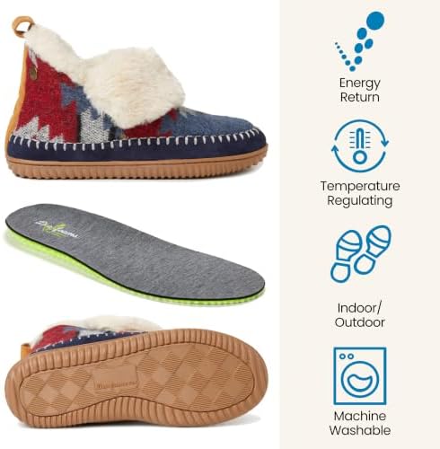 Dearfoams Women's Moritz Mountain Energy Return Technology Bootie - Image 3