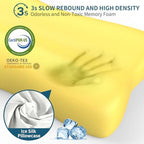 Cervical Neck Pillow - Contour Memory Foam Pillows for Deep Sleep Ergonomic Pillow Cooling Bed Pillow for Neck Support Pillow for Sleepers - Image 4