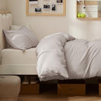 Bedsure Twin/Twin XL Duvet Cover, Soft Double Brushed Bedding Set, Taupe - Image 4