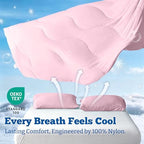 DOWNCOOL Cooling Comforter Twin Size, Blanket with Cooling Pillowcases - Image 3