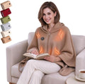 Wearable Heated Blanket with Zipper, Heated Shawl Wrap for Women by Unknown