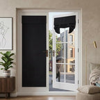 RYB HOME 2 Panels Blackout French Door Curtains for Front Back Glass Door by RYBHOME