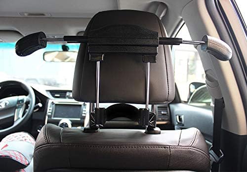 MACHSWON Car Headrest Retractable Hanger Car Seat Coat Jacket Suit Hanger Hook Stainless Steel by MACHSWON