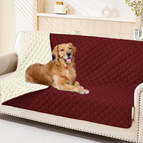 Smiry Waterproof Reversible Pet Couch Covers for Dogs by Smiry