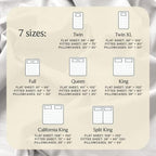 Queen Sheet Set, Extra Deep Pocket Soft & Cooling Bed Sheet Set, 4PC - Image 4