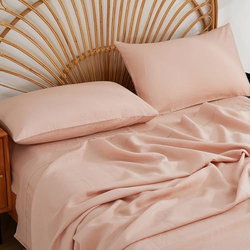100% French Linen Pillowcase Set of 2, Mothers Day Breathable Envelope Closure Soft Linen Pillow Cover,Soft Luxury Hotel & Home Use, Gift - Image 6