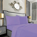Mocassi Twin Sheet Set - Luxury Hotel 1800 Premier Bedding Sheets & Pillowcases - Ultra Soft Breathable & Cooling Bed Sheets - Deep Pocket - Wrinkle Resistant - 4 Piece Set - Twin, Lavender by MocassiLuxuryBedding