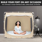 Bed Tent Bed Canopy Tents for Adult and Kids Twin Full Queen King Size - Image 4