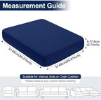 Smiry Waterproof Patio Cushion Covers, Stretch Outdoor Furniture Covers - Image 6