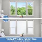 HIDBEA Frosted Window Privacy Film, Non Adhesive, 23.6 x 157.5 Inch - Image 2