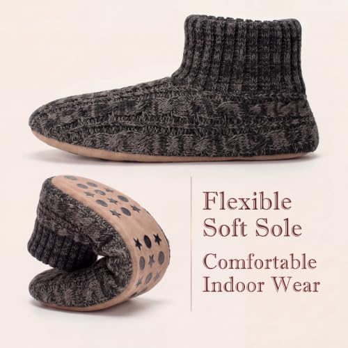 Cozylook Mens Slippers Soft Sole Indoor Slipper Socks - Image 4