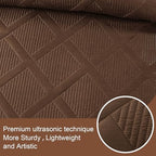 Exclusivo Mezcla 3-Piece Soft Quilts Queen Size Bedding Set, Brown - Image 4